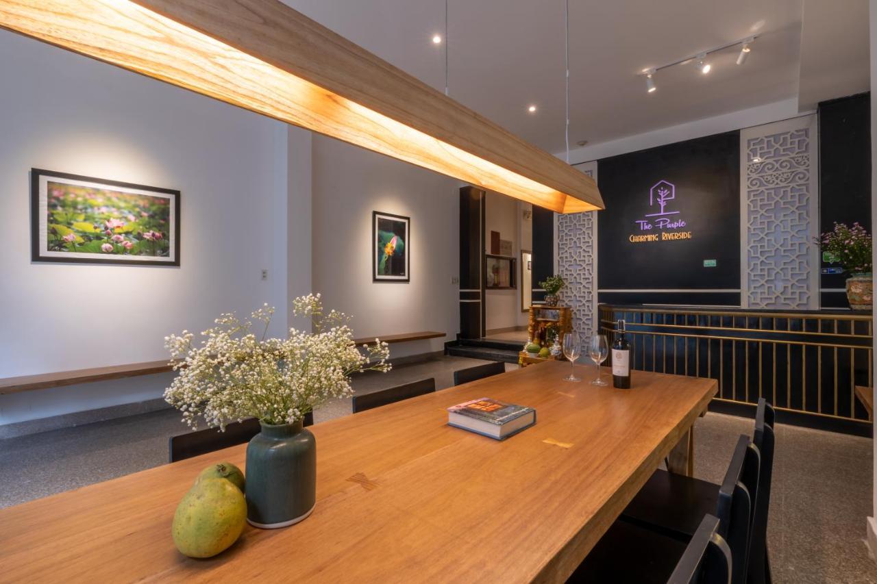 Charming Riverside Hotel Hue Bagian luar foto
